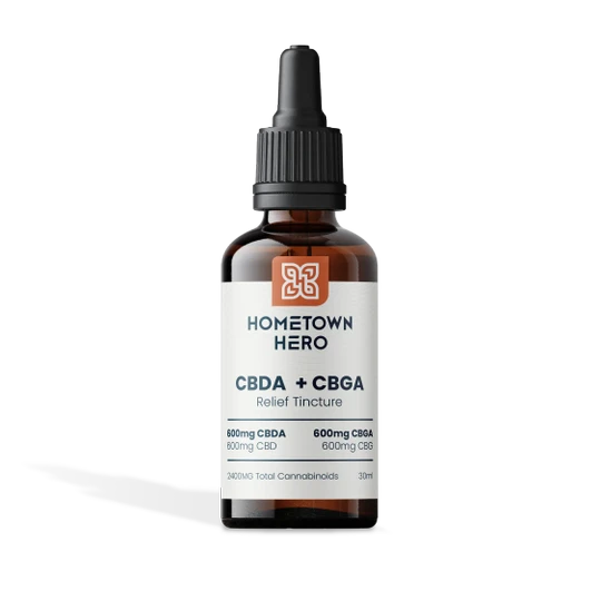 Hometown Hero CBDA + CBGA Tincture