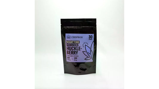CBD Pros Huckleberry CBD Gummies 10 mg THC 30ct