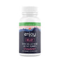 Enjoy Live Resin Relief Delta 8 THC Gummies (Hybrid-Infused Strawberry) - 2000 mg Total (50 mg Each | 40 Gummies)