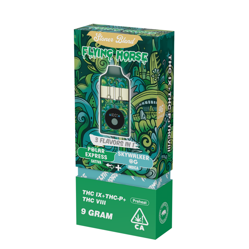 Flying Horse Stoner Blend 9GM | THC-P + THC-IX + THC-VIII