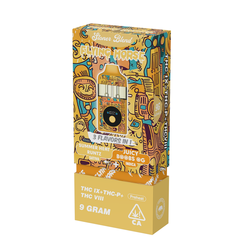 Flying Horse Stoner Blend 9GM | THC-P + THC-IX + THC-VIII
