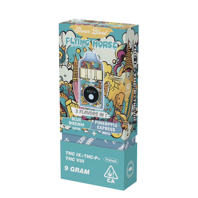 Flying Horse Stoner Blend 9GM | THC-P + THC-IX + THC-VIII