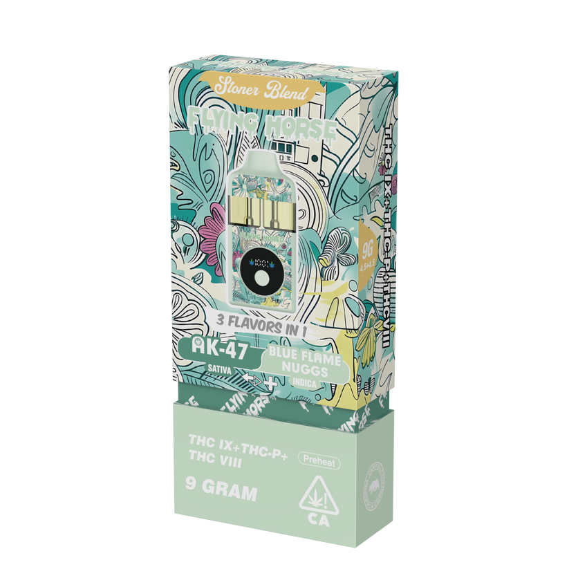 Flying Horse Stoner Blend 9GM | THC-P + THC-IX + THC-VIII