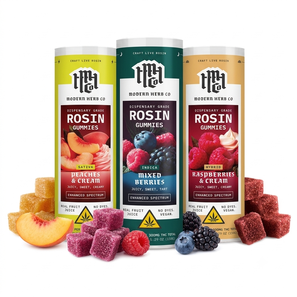 Modern Herb Co. Live Rosin D9 Gummies 30CT