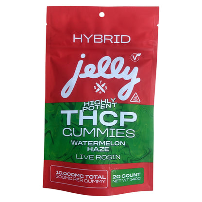Jelly - THCP Live Rosin 10,000mg Gummy Bag