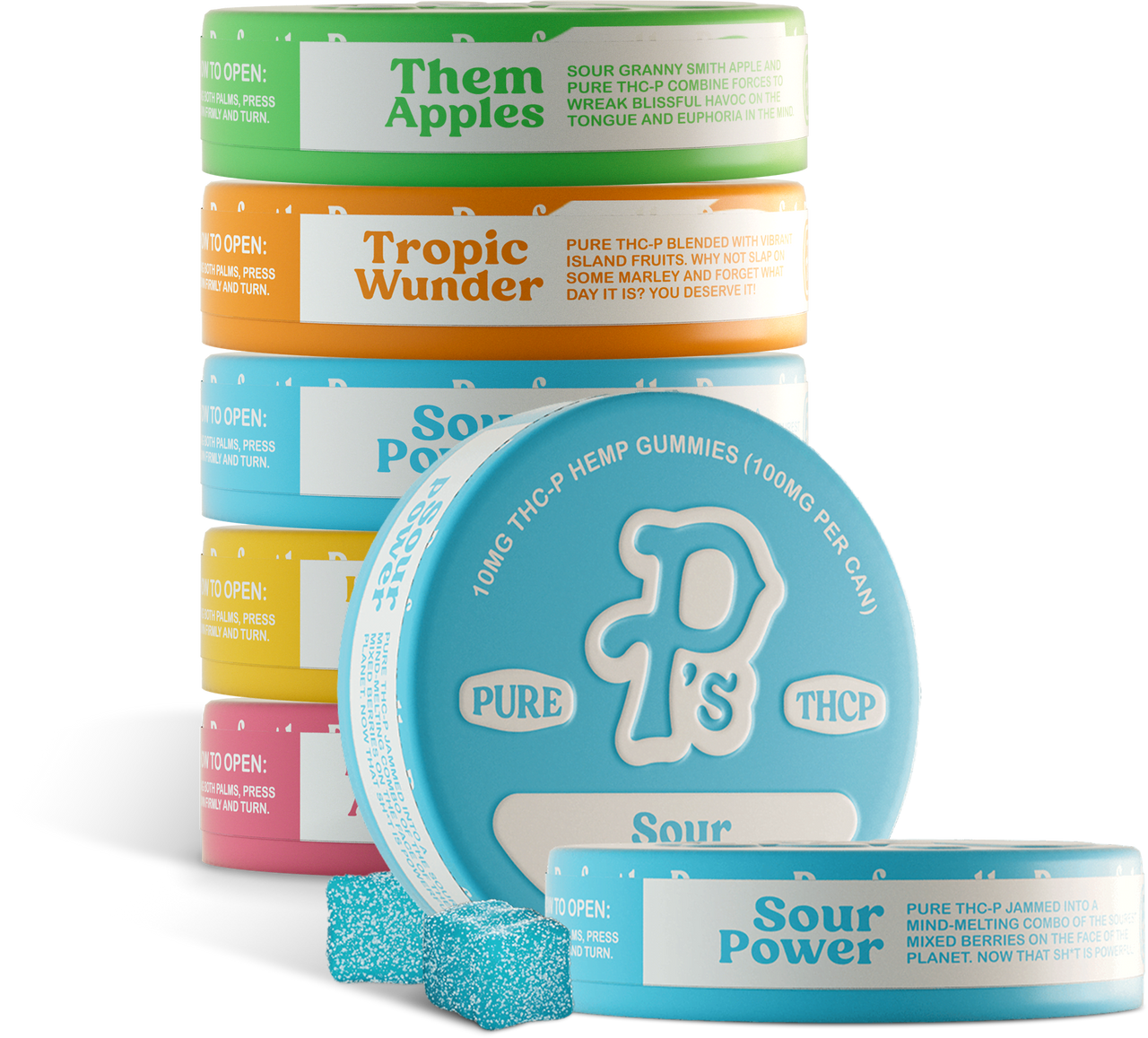 Pure THC-P Gummy - Pushing P's 10MG