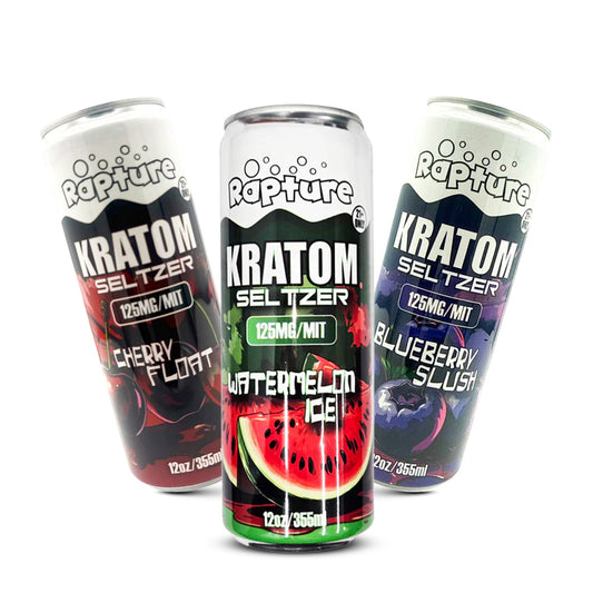 RAPTURE KRATOM SELTZER 125MG PER CAN