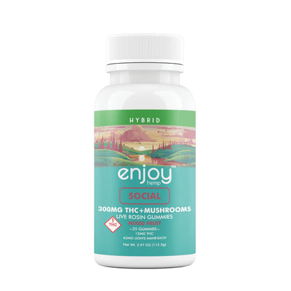 Enjoy Live Rosin Delta 9 THC Gummies 25CT