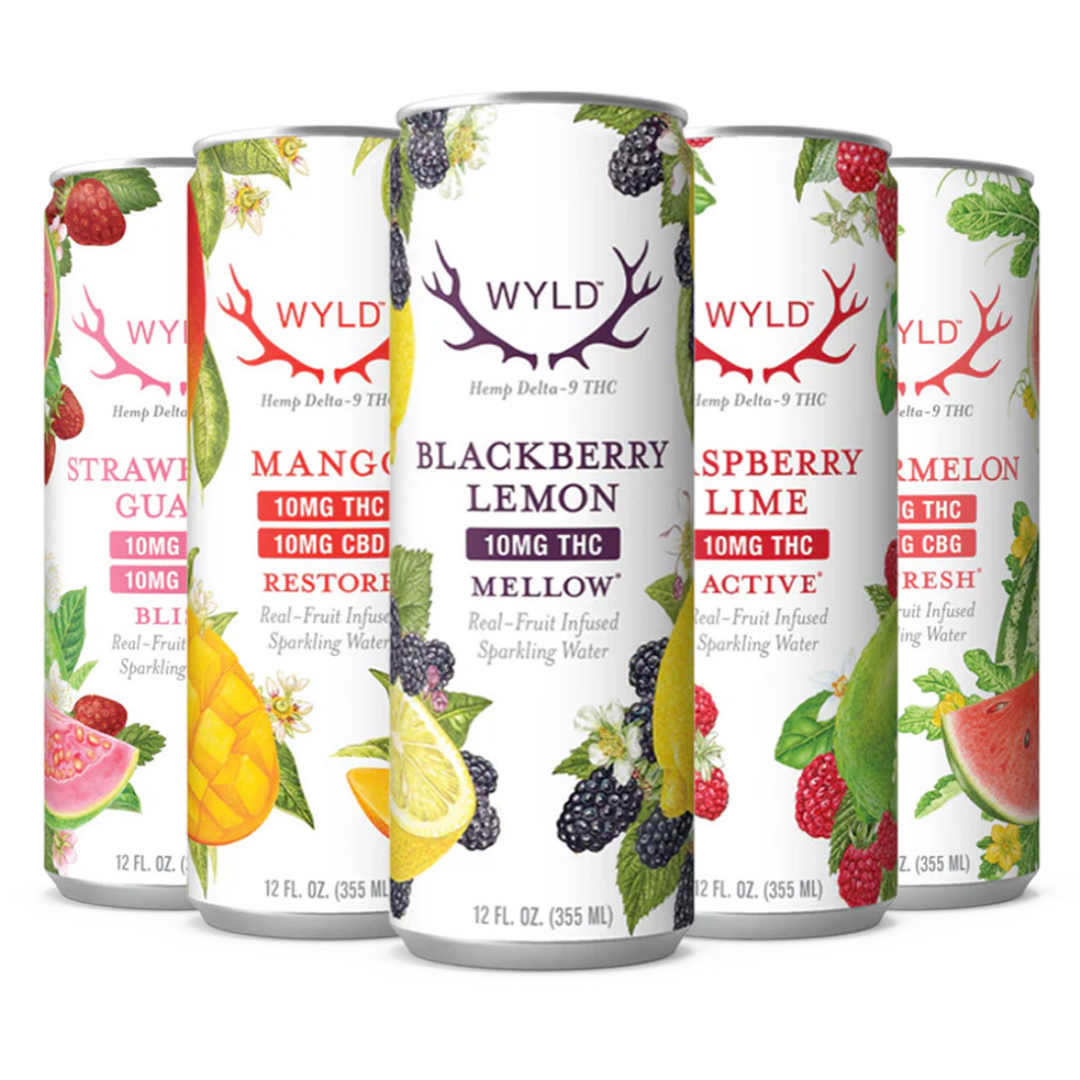 WYLD THC Sparkling Water