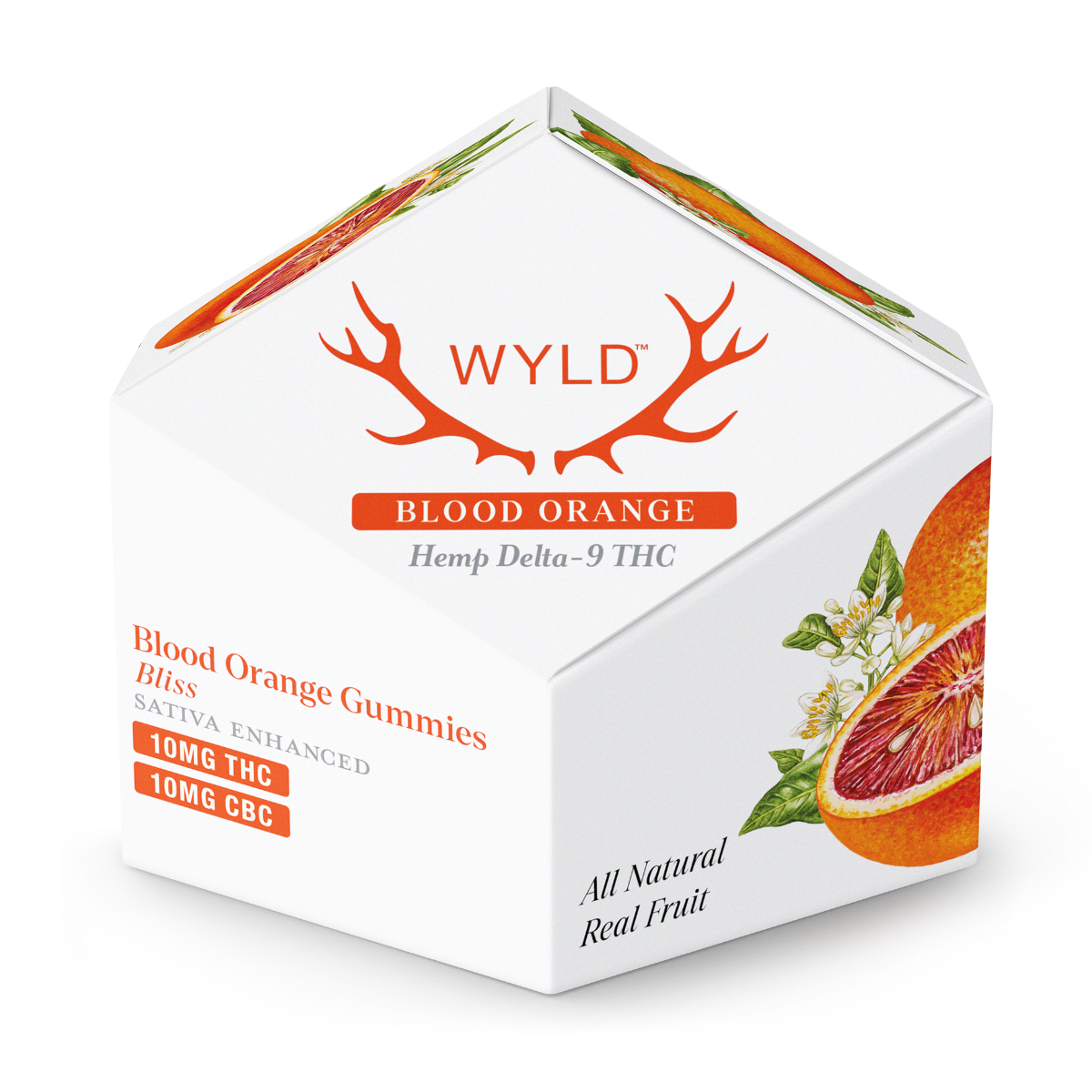 WYLD D9 THC Gummies 10mg 10ct/Jar
