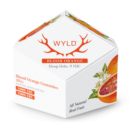WYLD D9 THC Gummies 10mg 10ct/Jar