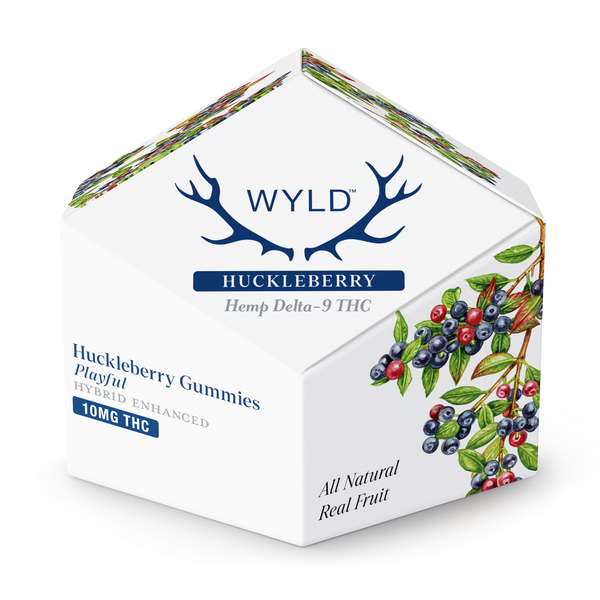 WYLD D9 THC Gummies 10mg 10ct/Jar