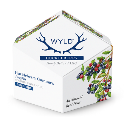 WYLD D9 THC Gummies 10mg 10ct/Jar