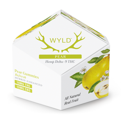 WYLD D9 THC Gummies 10mg 10ct/Jar