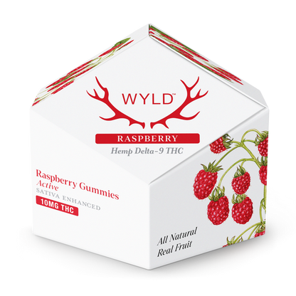 WYLD D9 THC Gummies 10mg 10ct/Jar