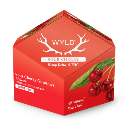 WYLD D9 THC Gummies 10mg 10ct/Jar