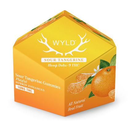 WYLD D9 THC Gummies 10mg 10ct/Jar
