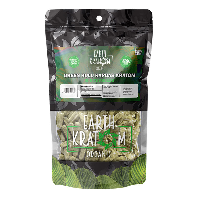 Earth Kratom 300 CT Kratom Capsules