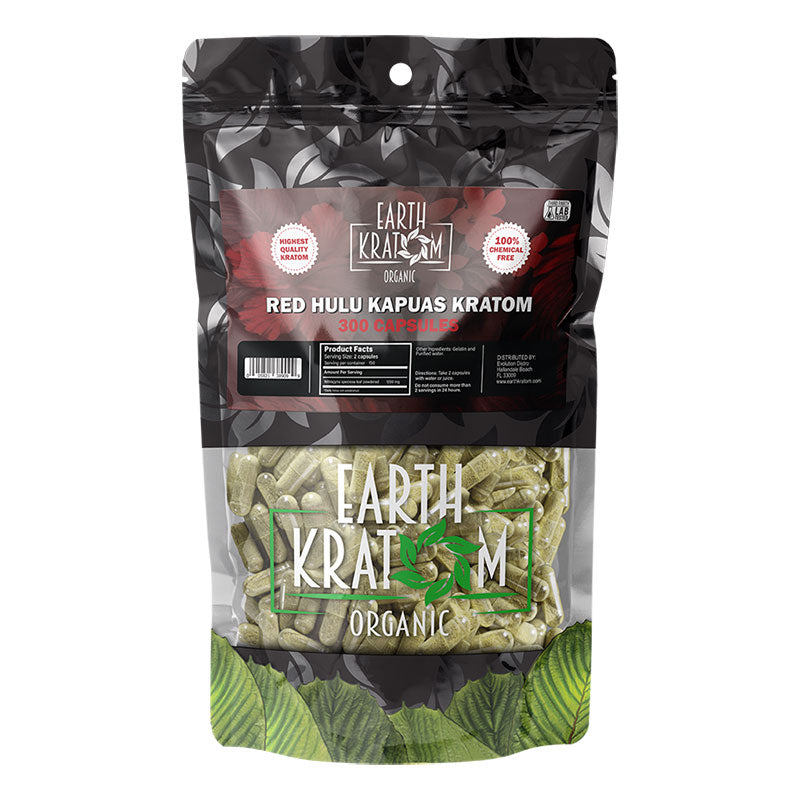 Earth Kratom 300 CT Kratom Capsules