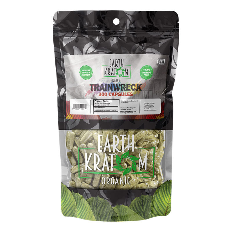 Earth Kratom 300 CT Kratom Capsules