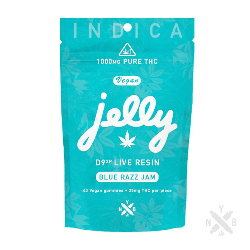 Jelly D9XP Live Resin Gummies 1000MG 40CT