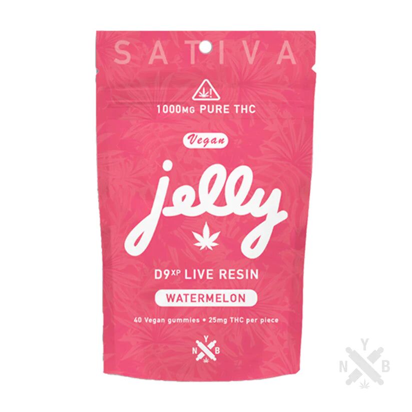 Jelly D9XP Live Resin Gummies 1000MG 40CT