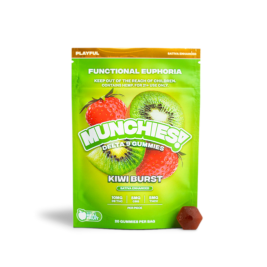 Munchies D9 THC Gummy 20CT Per Bag