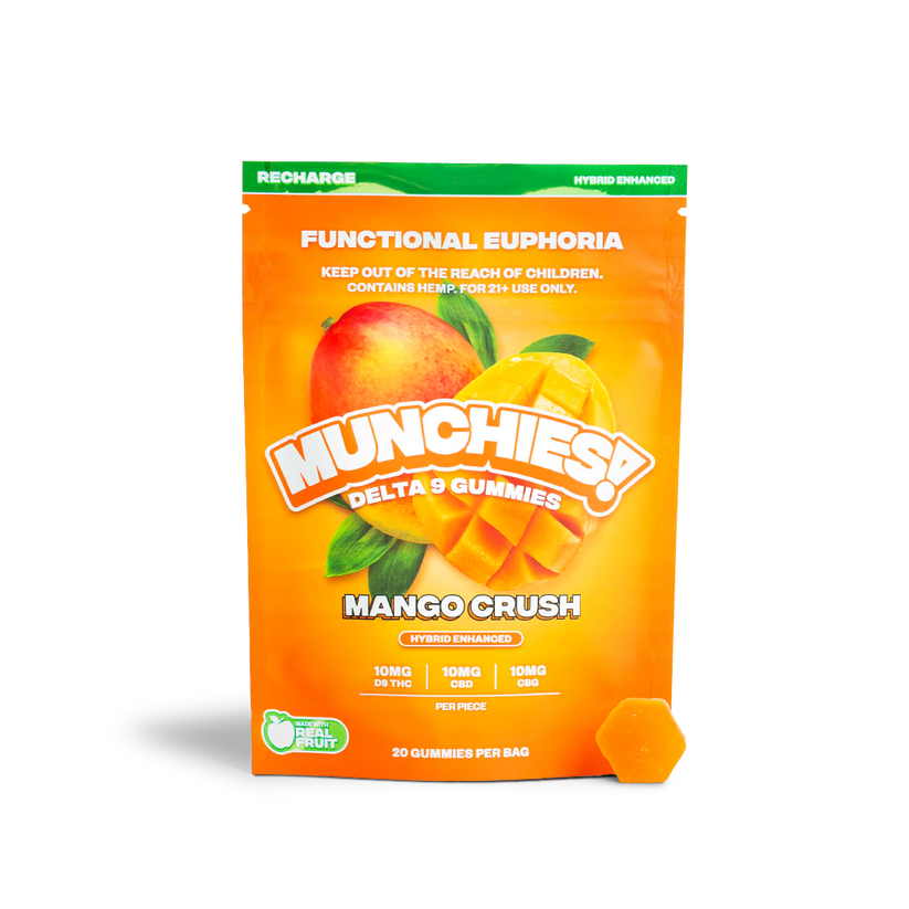 Munchies D9 THC Gummy 20CT Per Bag