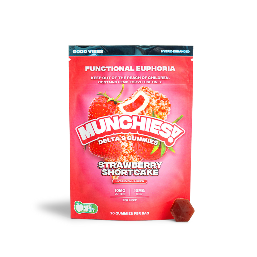 Munchies D9 THC Gummy 20CT Per Bag
