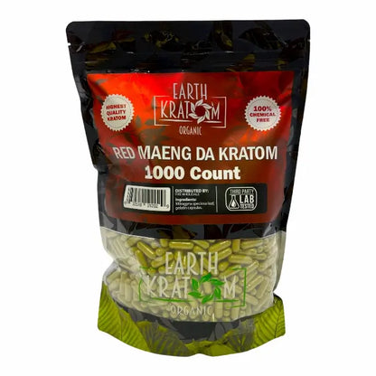 Earth Kratom 1000 CT Kratom Capsules